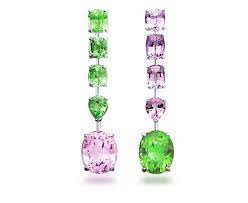 #GIULIANI #Kunzite #Tourmaline #Spinelles #Grenats Tsavorite #Diamants #Boucles d'oreilles