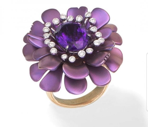 #MARGARETA BURGENER #Ring #Amethyst #Bague #Améthyste