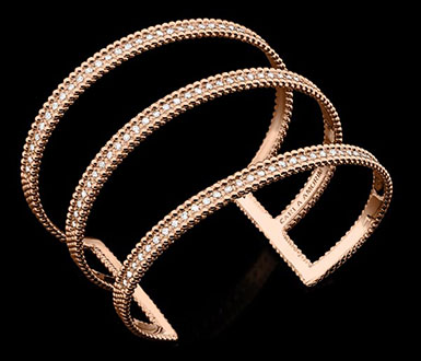#CARLA AMORIM #Bracelet #or rode #PInk gold #Diamonds