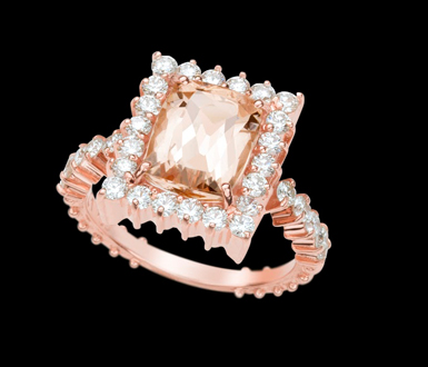#CARLA AMORIM #Morganite #Diamonds