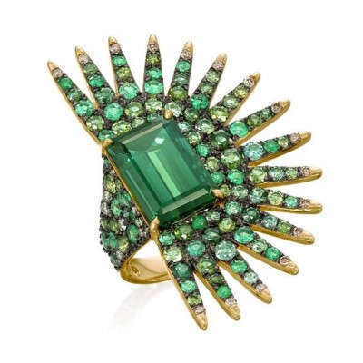 #AMSTERDAM SAUER #Tourmalines #ring
