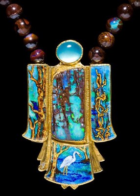 #MARIANE HUNTER #Pendant #Pendentif #Moonstone #Pierre de Lune