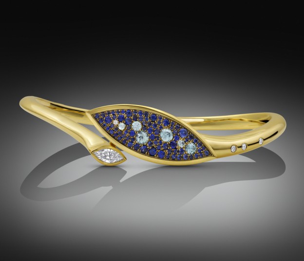 #PASCAL LACROIX #2019 #Sapphire #Saphir #Diamaonds #Diamants #Blue Zircon #Zircon Bleu #Or #Gold