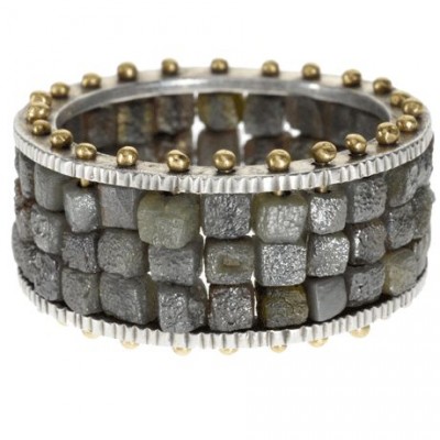 #TODD REED #Ring #rough diamond #Bague #Diamant brut