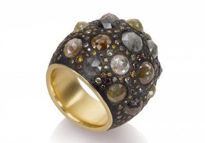 #TODD REED #Ring #rough diamond #Diamaonds #Bague #Diamant brut #diamants