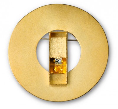 #WILHEIM BUCHERT #brooch #broche #gold #sapphire #saphir #diamond #diamant