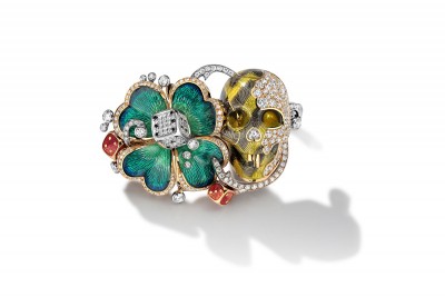 LIZA BORZAYA #Ring #Bague #Or #Email #Diamant #Gold #Enamel #Diamond #Jewelry #Joaillerie